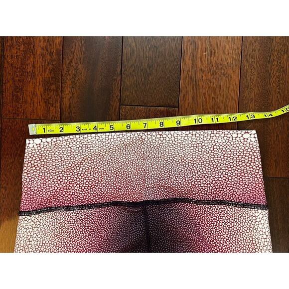 Niyama Sol XL Barefoot Legging Shagreen Peony Ombre Recycled yoga athletic pants - Picture 5 of 5